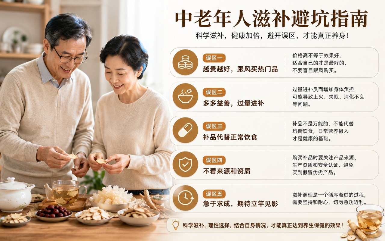 中老年人滋补避坑指南